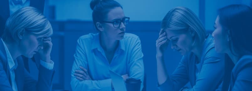 Visual representation of staffing shortages and high turnover challenges in child care industry